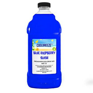 Cool Breeze Beverages Ready to Use XbV~bNXAu[Yx[A1/2 K Cool Breeze Beverages Ready to Use Slush Mix, Blue Raspberry, 1/2 gal