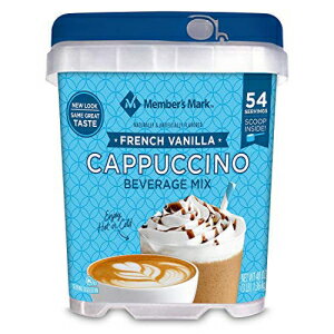 メンバーズマーク フレンチバニラカプチーノ ビバレッジミックス (48オンス) x2 AS Member's Mark French Vanilla Cappuccino Beverage Mix (48 oz.) x2 AS