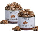 FERIDIES自家製ピーナッツ脆性クランチ-2パック18オンス缶 FERIDIES Homemade Peanut Brittle Crunch - 2 Pack 18oz Cans
