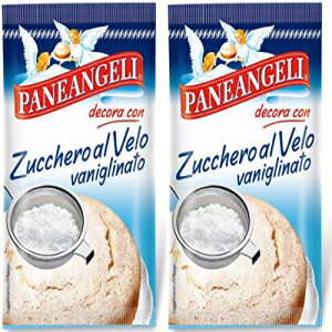 楽天GlomarketPaneangeli Zucchero Al Velo Icing Sugar with Vanilla Flavor 4.4oz 125gr, Pack of 2