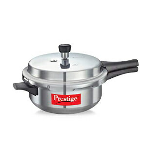 TTK Prestige 10025 Pressure Cooker, Junior, Silver