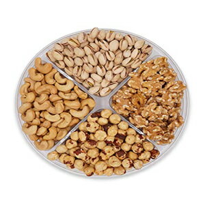 OibcMtgoXPbg 4ZNVwV[tbVMtgACfA NX}XAӍՁA̓A̓Aap (Zibc4) Gourmet Nuts Gift Baskets 4-Mixed Sectional Healthy Fresh Gift Idea For Christmas, Thanksgiving