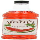 モナン フレーバーシロップ、スイカ、33.8 オンスのペットボトル (4 個パック) Monin Flavored Syrup, Watermelon, 33.8-Ounce Plastic Bottles (Pack of 4)