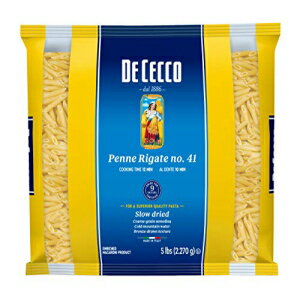 De Cecco  ѥڥ ꥬ No.415 ݥ (4 ĥѥå) De Cecco Semolina Pasta, Penne Rigate No.41, 5 Pound (Pack of 4)