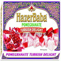 HazerBaba ターキッシュ デライト ザクロ入り 16 オンス HazerBaba Turkish Delight with Pomegranate ..