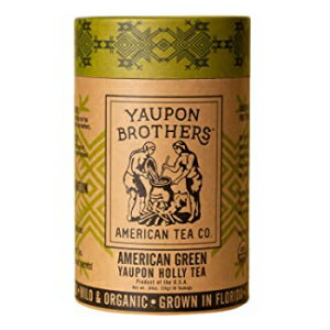 Yaupon Brothers American Tea Green Yaupon, American Green Yaupon Tea – Yaupon Brothers Holly Tea – Wild-Crafted, Naturally Caffeinated – Antioxidant-Rich – Florida Grown Superfood – 16 Natural Fiber Tea Bags