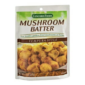 Concord Foods }bV[ ob^[ ~bNX - VՂX^C (2 pbN) 5.2 IX pPbg Concord Foods Mushroom Batter Mix - Tempura Style (Pack of 2) 5.2 oz Packets