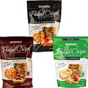 Generic Snack Factory Pretzel Crisps Bundle of 3 (Garlic Parmesan, Sea Salt & Cracked Pepper, and Honey Mustard & Onion) 7.2 ounces each