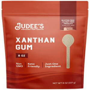 Judee's キサンタンガム 8オンス - 100% 非遺伝子組み換え、ケトフレンドリー、グルテンフリー、ナッツフリー - 純粋な食品グレード - ..