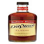 DaVinci᥯饷åե졼СåץХ750mL DaVinci Gourmet Classic Flavored Syrups Butter Rum 750 mL