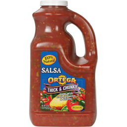 オルテガミディアムシック＆チャンキーサルサ135オンス（8ポンド7オンス） Ortega Medium Thick & Chunky Salsa 135 OZ (8 LB 7 OZ)