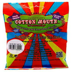 コットンマウス キャンディー サワー ミックス バッグ 3.3オンス (3 パック) Cotton Mouth Candy Sour Mix Bag 3.3oz (3 Pack)