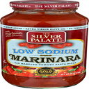 Silver PalateA}i\[XቖA25 IX Silver Palate, Marinara Sauce Low Salt, 25 Ounce