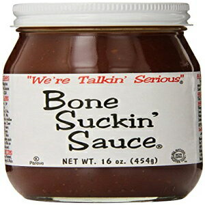 Bone Sucking' Fords Ot[Y zbg BBQ \[XA16 IX 2 pbN Bone Suckin' Fords Gourmet Foods Hot BBQ Sauce, 16 Ounce Pack of 2