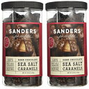 サンダースダークチョコレートシーソルトキャラメル-36オンス（バリュー2パック） Sanders Dark Chocolate Sea Salt Caramels - 36 Oz (Value 2 Pack) その1