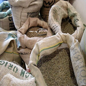 グリーンローストされていない新鮮な100％アラビカコーヒー豆、5ポンド。バッグ、RhoadsRoast Coffees（El Salvador SHG Santa Maria）..