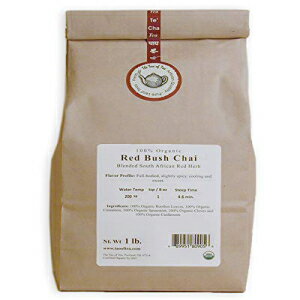 楽天GlomarketThe Tao of Tea レッドブッシュチャイ、100％オーガニックルイボスチャイ、1ポンド The Tao of Tea Red Bush Chai, 100％ Organic Rooibos Chai, 1-Pound