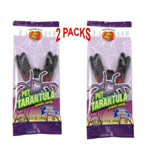 ジェリーベリー 1.5オンス グミ ペット タランチュラ - 2 個パック Jelly Belly 1.5 Oz. Gummi Pet Tarantula - Pack of 2