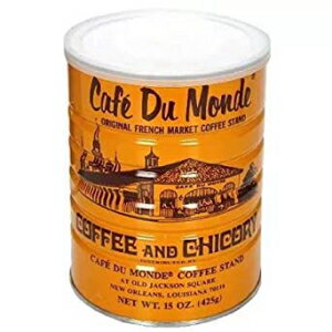 チコリ入りカフェデュモンドコーヒー、15オンス（6パック） Café Cafe Du Monde Coffee with Chicory, 15 oz, (Pack of 6)