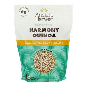 Ancient Harvest Xς݃I[KjbNLkAAn[j[gJ[A23IX Ancient Harvest Pre-Rinsed Organic Quinoa, Harmony Tri-Color, 23 oz