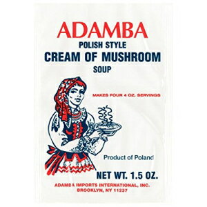 アダンバ ポーランド風マッシュルームのクリームスープミックス 3個パック Adamba Polish Style Cream of Mushroom Soup Mix 3-Pack