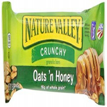 ネイチャーバレーグラノーラバー、カリカリオーツ麦Nハニー198、1.49オンス。（2パック） Nature's Valley Natures Valley Granola Bars, Crunchy Oats N Honey 198, 1.49 oz. (2 Pack)