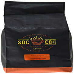 サンディエゴコーヒー フルシティロースト、ダークロースト、粉砕、5ポンドバッグ San Diego Coffee Full City Roast, Dark Roast, Ground, 5-Pound Bag