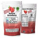 Pg`EY~[vCXgVFCNAPgWFjbN_CGbĝ߂̊Sȉh{ii`Xgx[2.1A21~[j Keto Chow Ultra Low Carb Meal Replacement Shake, complete nutrition for Ketogenic Diet (Natural Strawb