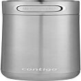 Contigo Luxe AUTOSEAL Vacuum-Insulated Travel Mug Spill-Proof Coffee Mug with Stainless Steel THERMALOCK Double-Wall Insulation, 16 oz., Stainless Steel