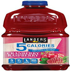 ランガーズ5ジュースカクテル、クランベリーラズベリー、64オンス（8パック） Langers 5 Juice Cocktail, Cranberry Raspberry, 64 Ounce (Pack of 8)