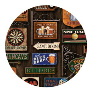 サースティストーンドリンクコースターセット、ゲームルームラウンド Thirstystone Drink Coaster Set, Game Room Round