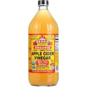 BRAGG Organic Apple Cider Vinegar Raw UnfilterediNon-GMO CertifiedjA32.0tʃIX BRAGG Organic Apple Cider Vinegar Raw Unfiltered (Non-GMO Certified), 32.0 Fluid Ounce