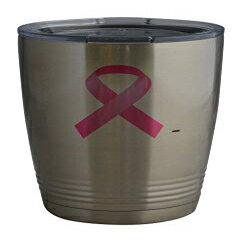 ピンクリボン20オンス。トラベルタンブラーマグカップ、蓋付きステンレススチールサポート乳がん啓発 Rogue River Tactical Pink Ribbon 20 Oz. Travel Tumbler Mug Cup w/Lid Stainless Steel Support Breast Cancer Awareness