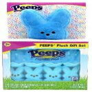 フランクフォードキャンディーブルーマシュマロピープスバニー＆ブルーピープスバニーぬいぐるみイースターギフトセット Frankford Candy Blue Marshmallow Peeps Bunnies Blue Peeps Bunny Plush House Easter Gift Set