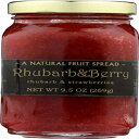 Mountain Fruit Company ルバーブ & ベリー - ルバーブ ストロベリー ジャム (9.5 オンス) Mountain Fruit Company Rhubarb & Berry - Rhubarb Strawberry Jam (9.5 Ounces)