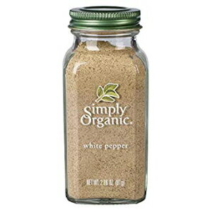 1、シンプリーオーガニックホワイトペッパー、2.86オンス 1, Simply Organic White Pepper, 2.86 oz