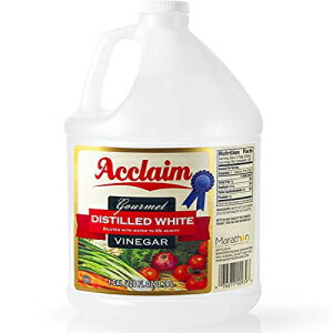 楽天Glomarketすべての天然蒸留白酢、128オンス（1ガロン）-5％の酸性度を称賛 Tophé Acclaim All Natural Distilled White Vinegar, 128 Ounces （1 Gallon） - 5％ Acidity
