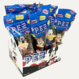ミッキーマウス＆フレンズPEZキャンディディスペンサー：12パック Mickey Mouse & Friends PEZ Candy Dispensers: Pack of 12