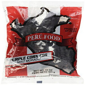 ペルー食品 マイズ モラド パープル トウモロコシの穂軸 15 オンス Peru Food Maiz Morado Purple Corn Cob 15 Oz.