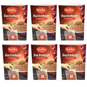 楽天GlomarketUvelka Kasha そば粉ボイルインバッグ - 5x80Gr （14オンス）、6個パック、オーガニック食品 Uvelka Kasha Buckwheat BOIL IN BAG - 5x80Gr （14oz）, Pack of 6, Organic Food