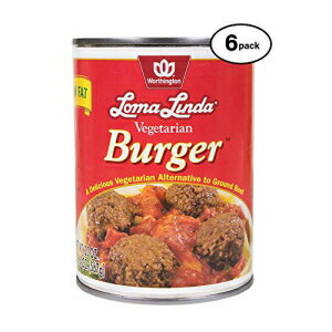 Loma Linda - Ax[X - xW^Ao[K[ (20 IX) (6 pbN) - R[V[ Loma Linda - Plant-Based - Vegetarian Burger (20 oz.) (Pack of 6) - Kosher