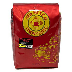 ニューメキシコ ピニョンコーヒー ナチュラルフレーバーコーヒー (伝統的なピニョン粉、5ポンド) New Mexico Piñon Coffee Naturally Flavored Coffee (Traditional Piñon Ground, 5 pound)