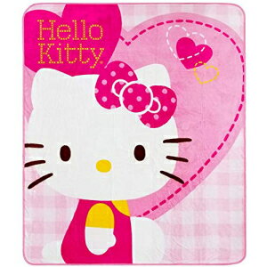 ハローキティブランケットハーツニュー50X60 'レイチェルフリーススロー70330 SANRIO Hello Kitty Blanket Hearts New 50X60' Rachel Fleece Throw 70330