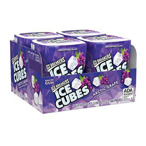ガム Ice Breakers Ice Cubes アークティック グレープ ガム 3.4 オンス、4 カラット A1 Ice Breakers Ice Cubes Arctic Grape Gum 3.4 oz., 4 ct. A1