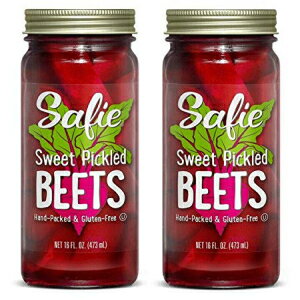 Safie XC[gsNXr[c R[VF KXr 2 Ae 16 tʃIXB Safie Sweet Pickled Beets Kosher Certified 2 Glass Jars 16 fl oz each.