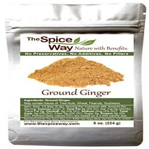 The Spice Way Ginger Powder- ( 8 oz ) a pure dry ground powdered root