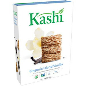 シリアル Kashi オーガニック シリアル、アイランド バニラ、16.3 オンス ボックス (4 個パック) Kashi Organic Cereal, Island Vanilla, 16.3-Ounce Boxes (Pack of 4)