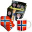 3dRose Υ륦ҡեȥХåȡޥ 3dRose Norway Flag Coffee Gift Basket, Multi