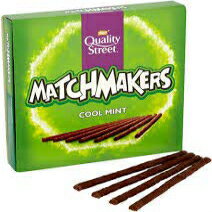 lX UKNIeB Xg[g}b`[J[Y N[~g `R[gXeBbN 120g~2 AChA Nestle UK Quality Street Match Makers Cool Mint Chocolate sticks 120g x 2 box Imported from Ireland
