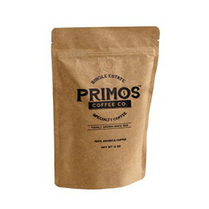 եץ쥹 ڥƥ ҡԤץ⥹ ҡ ѥˡ ( ȡ12 ) French Press Specialty Coffee, Coarsely Ground, Primos Coffee Co (Dark Roast, 12 Oz)